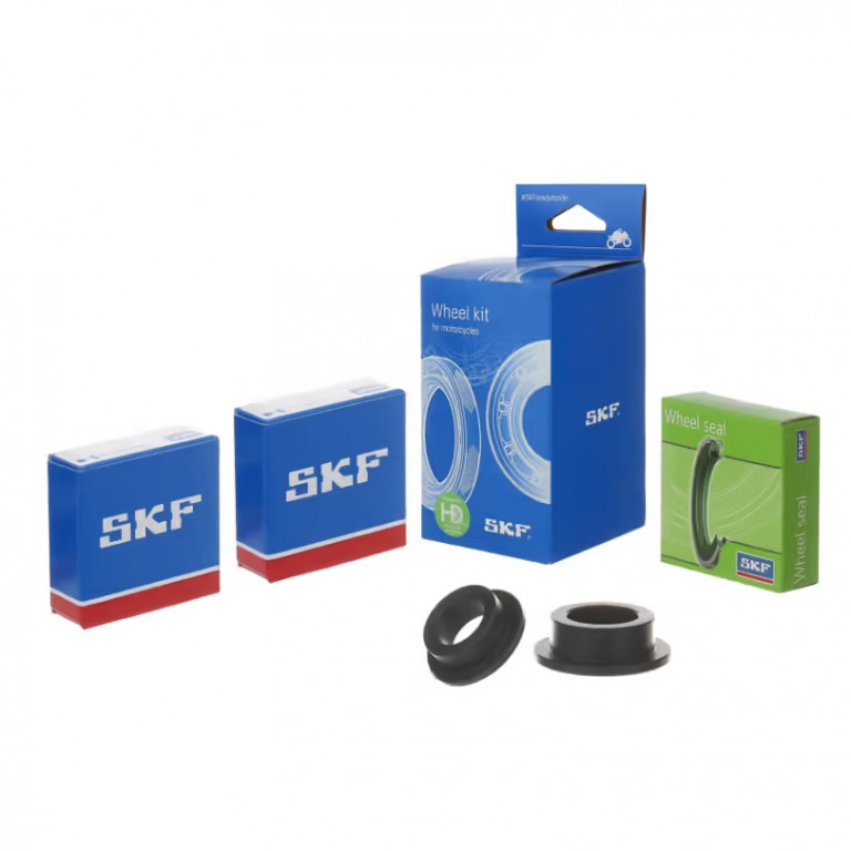 Wheel seals kit with spacers and bearings SKF VKWB-R-25-HD-I rear