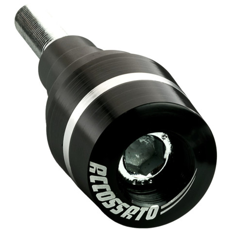 Crash pads ACCOSSATO TP066 without screw cover silver