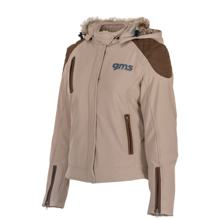 Softshell jacket GMS LUNA ZG51018 brown DXS