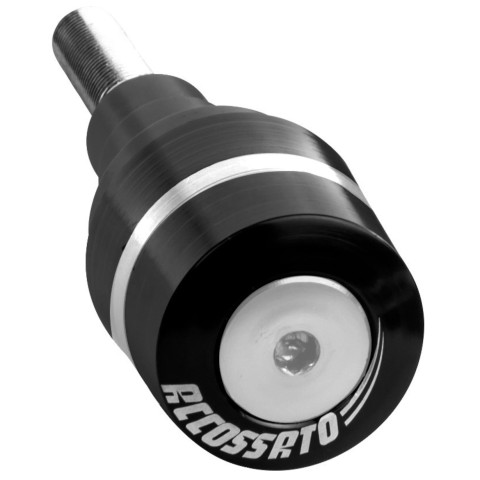 Crash pads ACCOSSATO TP045 with screw cover silver