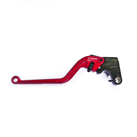 Clutch Lever ACCOSSATO ESY688H fixed CNC-worked aluminium, blue