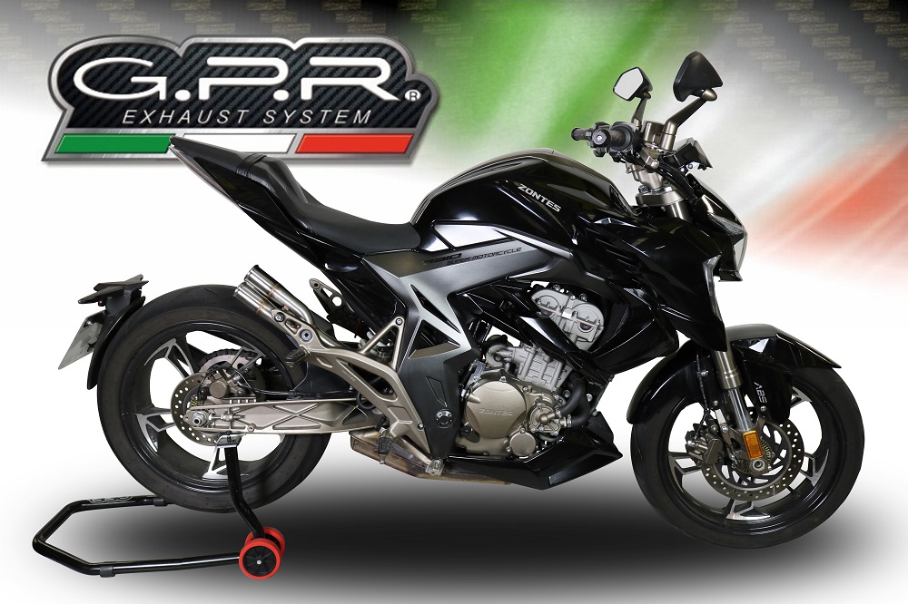 Slip-on exhaust GPR F205 Z.3.F205 Brushed Stainless steel
